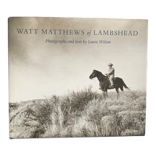 Signed Vintage 1980s Photography Book by Laura Wilson - Watt Matthews of Lambshead For Sale
