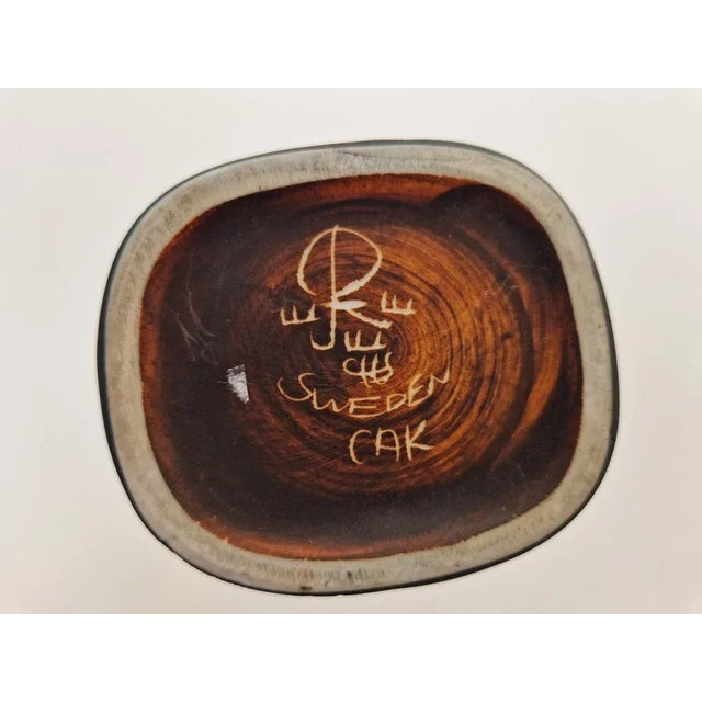 Mid-Century Vase by Carl-Harry Stãlhane for Rörstrand, Sweden, 195s For Sale - Image 10 of 11