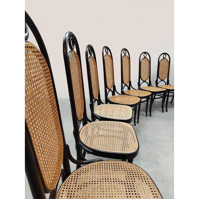 Brown Vintage Dining Chair by Michael Thonet for August Thonet, 1970s For Sale - Image 8 of 8