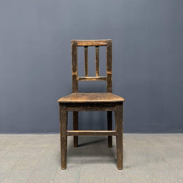 Farmhouse Dining Chair in Wood For Sale - Image 3 of 14