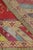 Textile 1920s Antique Agra Rug in Red With Colorful Geometric Patterns, From Rug & Kilim For Sale - Image 7 of 7