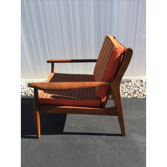 Baumritter Style Danish Modern Lounge Chair Chairish