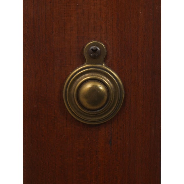 Wood Seely Cherry Queen Size Pencil Post Bed For Sale - Image 7 of 16