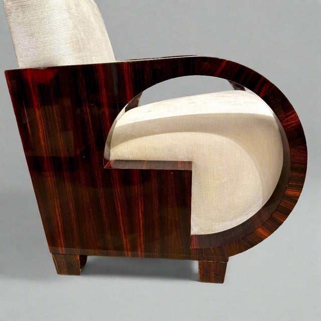 Art Deco Style Fauteuil Inspired by Dominique For Sale - Image 13 of 18