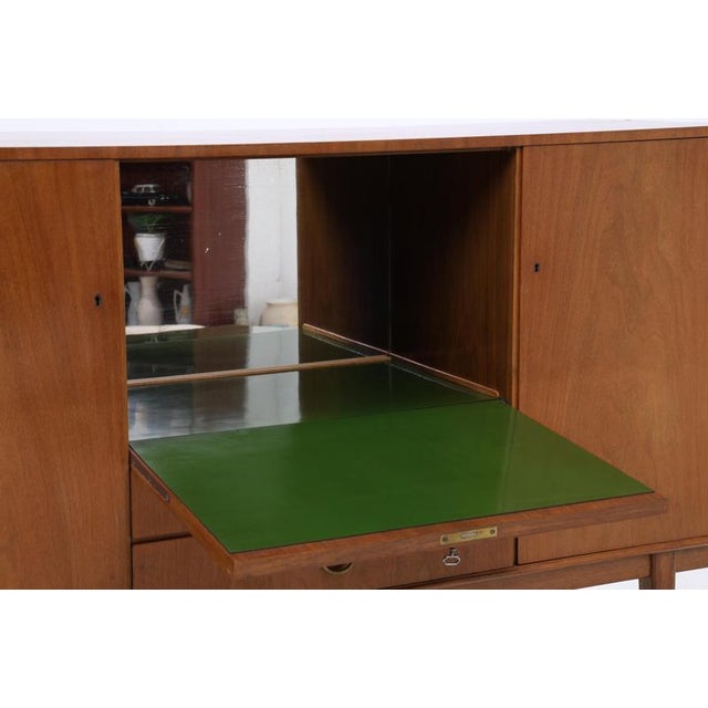 Brown Mid-Century Highboard with Drawers, 1960s For Sale - Image 8 of 18