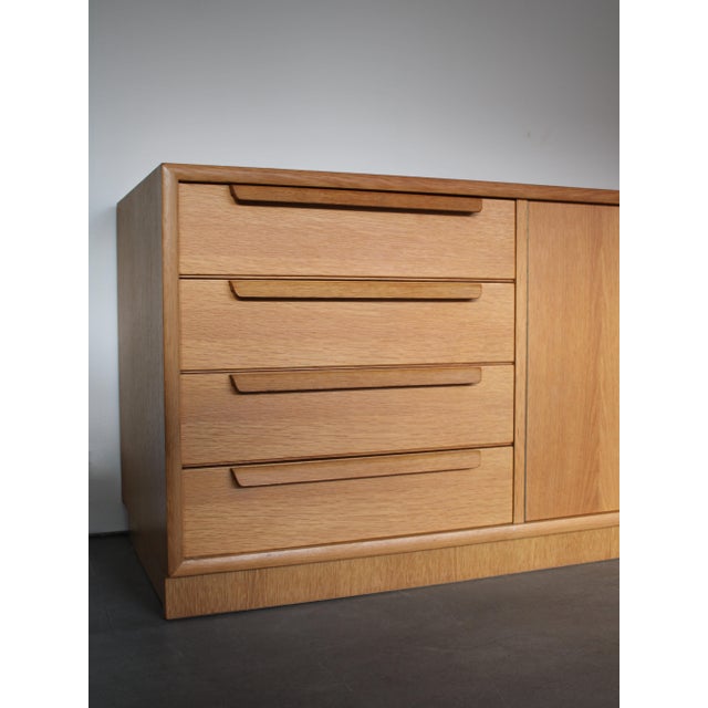 Vintage German Sideboard in Oak from WK Møbel, 1960s For Sale - Image 9 of 12