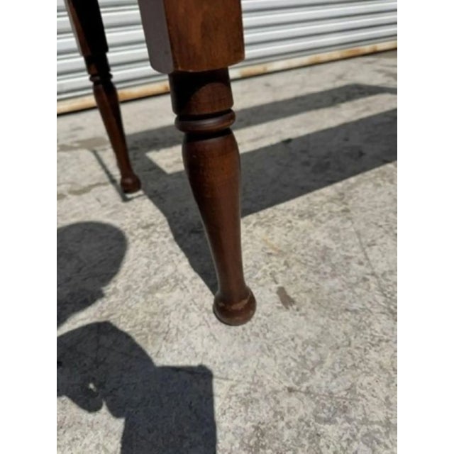 Brown Early 19th Century Victorian Style Wood Sideboard Marble Top For Sale - Image 8 of 11