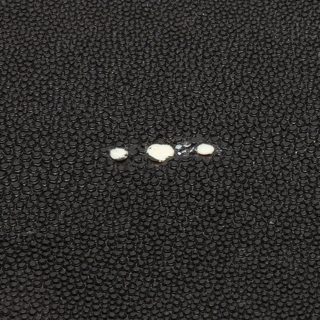 Set of 2 Boxes in Black Shagreen With Bronze Patina Brass by R&y Augousti For Sale - Image 10 of 10