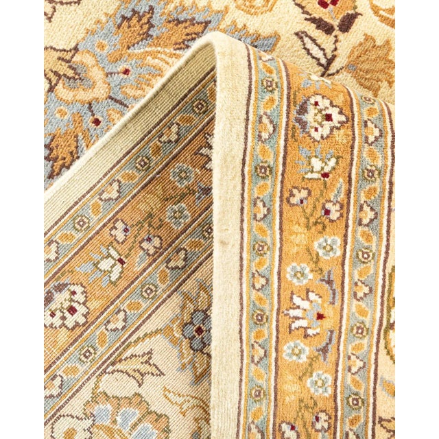 Mogul, One-of-a-Kind Hand-Knotted Area Rug in Ivory, 8' 4" x 10' 4" For Sale In New York - Image 6 of 8