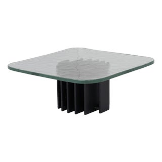 Glass Coffee Table by Heinz Lilienthal, 1970s For Sale