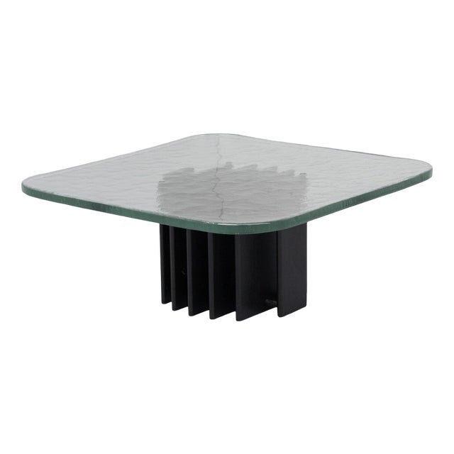 Glass Coffee Table by Heinz Lilienthal, 1970s For Sale