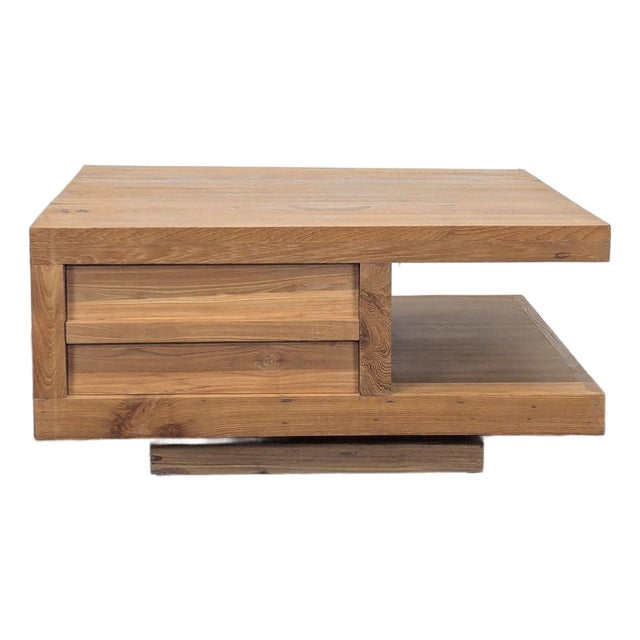 Two Tier Teak Coffee Table For Sale