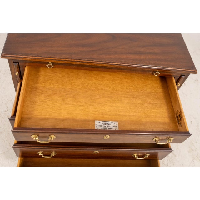 Henkel Harris 4 Drawer Mahogany Server Bachelor Chest For Sale In Philadelphia - Image 6 of 18