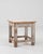 Rustic European Early 20th Century Central European Wood Patinated Stool For Sale - Image 3 of 18