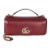 Red Lambskin GG Milano Small Top Handle Shoulder Bag For Sale