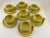 Chartreuse Mid Century Russel Wright Steubenville Chartreuse Mini Up & Saucer Set- 15 Pieces For Sale - Image 8 of 8