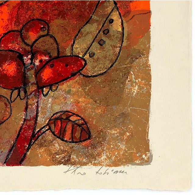 Lithograph in colors on Japon paper. Hand signed and numbered by Theo Tobiasse. Edition HC LVI (there is also a main...