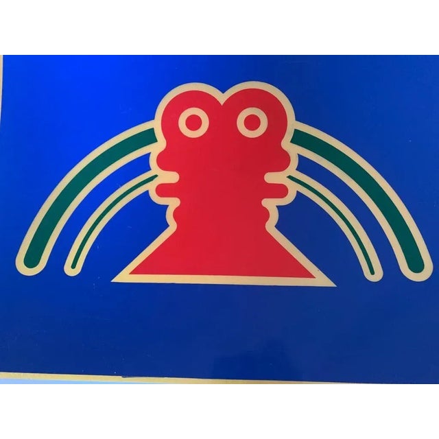 Blue Renato Volpini, Anthropomorphic Element, 1969, Plastic For Sale - Image 8 of 8