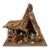 Mid-Century Vintage Musical Nativity Crèche Stable (Plays "Silent Night") For Sale