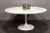 Early 21st Century Eero Saarinen for Knoll 60" Tulip Table in Arabescato Marble For Sale - Image 5 of 10