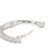 Roberto Coin Classic Pave’ 18k White Gold Diamonds Huggy Hoop Earrings, Pair For Sale In Houston - Image 6 of 7
