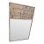 Tin Trumeau-Style Mirror For Sale
