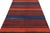 Traditional Vintage Shahsavan Persian Kilim in Red, Blue and Brown Stripes - Rug & Kilim For Sale - Image 3 of 8
