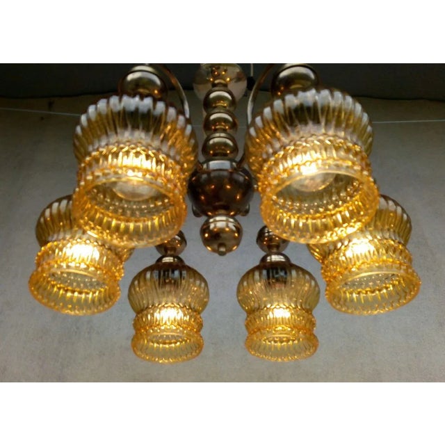 Vintage Chandelier, 1970s For Sale - Image 10 of 12