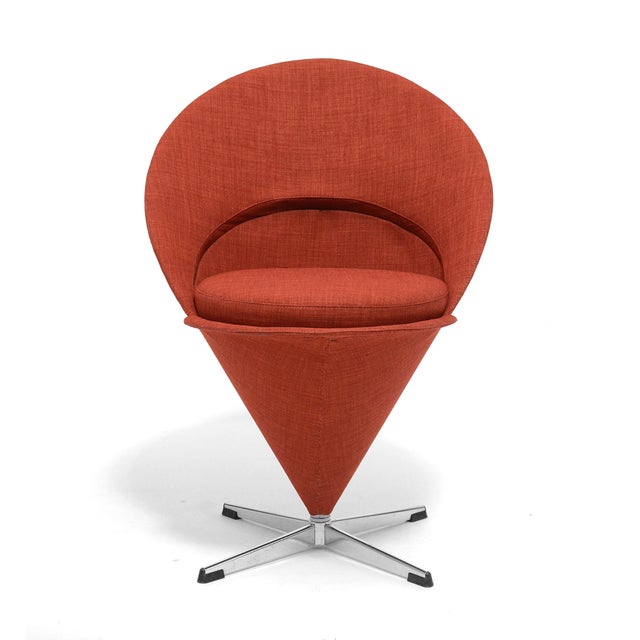 Mid-Century Modern Verner Panton Cone Chair For Sale - Image 3 of 8