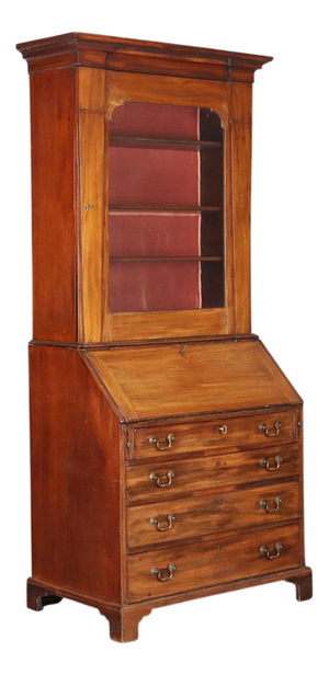 English Secretaire in Mahogany