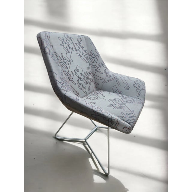 Keilhauer Cahoots Relax Chairs on Sled Base For Sale In Dallas - Image 6 of 11