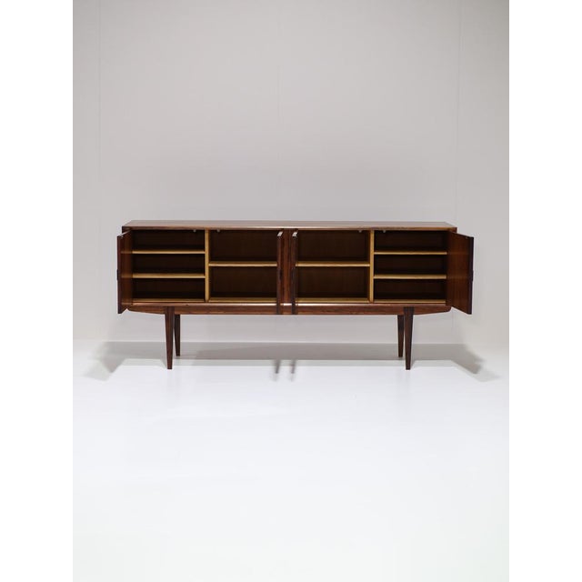 Mid-Century Modern Vintage Danish Sideboard in Rosewood by NC Møbler, 1960s For Sale - Image 3 of 18
