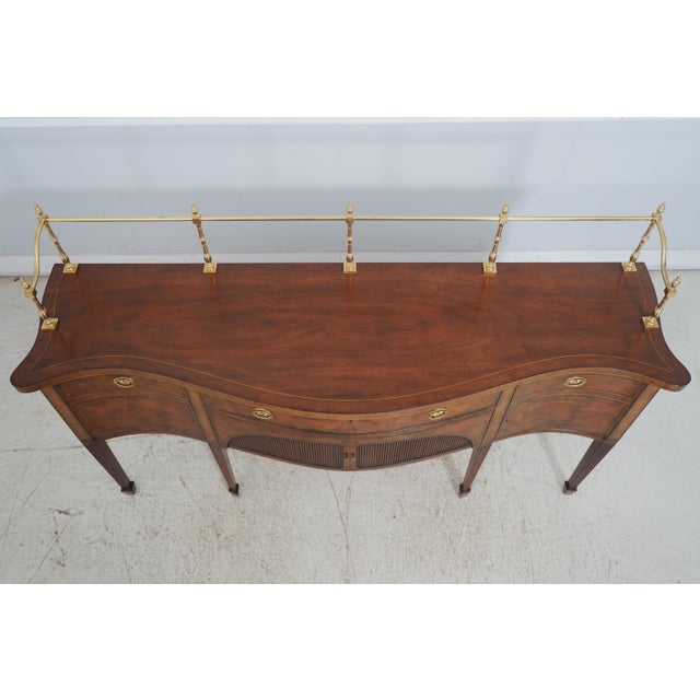 1970s Smith & Watson Stunning Mahogany Federal Sideboard For Sale - Image 5 of 12