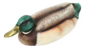 Male Duck in Brass and Resin from Elli Malevolti, Italy, 1960s