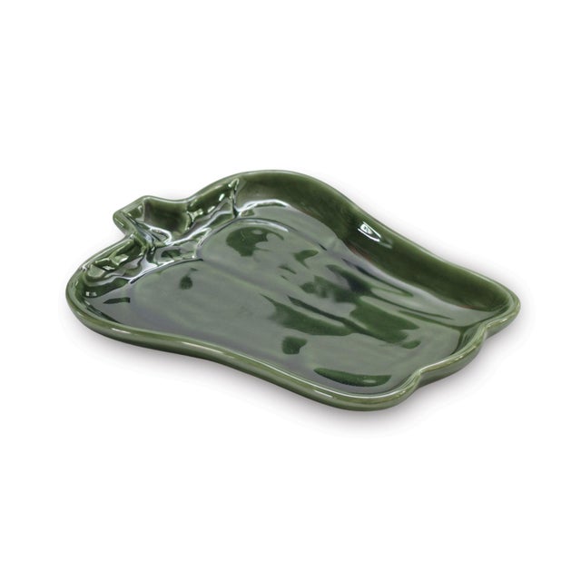 Kenneth Ludwig Chicago Ceramic Vegetable Plate (Set of 3) For Sale - Image 4 of 4