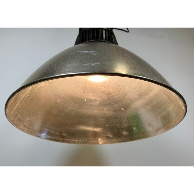 Large Industrial Aluminium Pendant Light from Elektrosvit, 1960s For Sale - Image 18 of 18