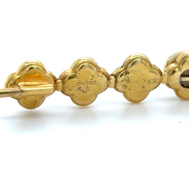 Early 20th Century Jules and Louis Wièse, Renaissance Revival, Gold and Pearl Brooch, 18k For Sale - Image 4 of 11
