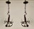 Horse Shoe / Pistol Pendant Lights - a Pair For Sale - Image 13 of 13