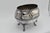 This is a J.F. Curran & Co. serving bowl. It is complete with stag for the feet of the bowl. It is silver plated and...
