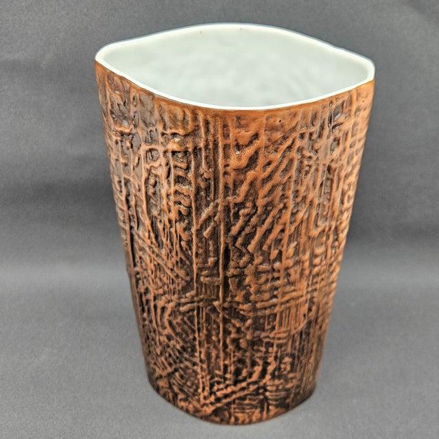 1960s Porcelain Vase by Martin Freyer for Rosenthal, 1950s For Sale - Image 5 of 8