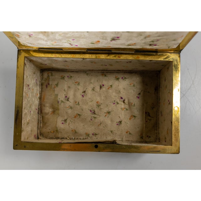 19th Century French Gilt Bronze Neoclassical Dresser or Jewelry Box For Sale - Image 14 of 14