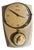 Wall Kitchen Clock in Porcelain and Glass Quartz with Egg Timer from Remington Lektro-Kling, 1964 For Sale