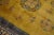 1920s Yellow Safrron Medallion Antique Chinese Peking Carpet 9'' X 12' Knotted Wool Rug For Sale In New York - Image 6 of 12