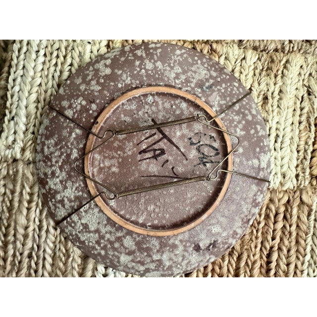 Italian Midcentury Italian Plate For Sale - Image 3 of 4