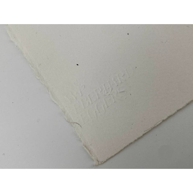 Eberhard Eggers, Eva mit Birne, 1980, Color Lithograph, Framed For Sale - Image 5 of 11