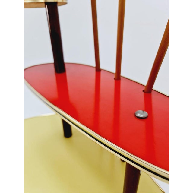 Large German Plant Stand, 1950s For Sale - Image 9 of 10