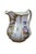 Antique 19th century porcelain pitcher / jug featuring a floral motif with hand painted bouquet of flowers, gold gilt...