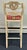 Cream Country French Rooster Ladderback Barstools - A Pair For Sale - Image 8 of 10