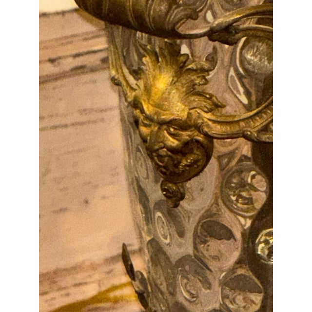 Rare 19th C. French Bell Epoch Gilt Bronze Floor Lamp For Sale In Dallas - Image 6 of 6