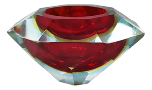 Large Vintage Ashtray by Flavio Poli for Seguso, 1960s